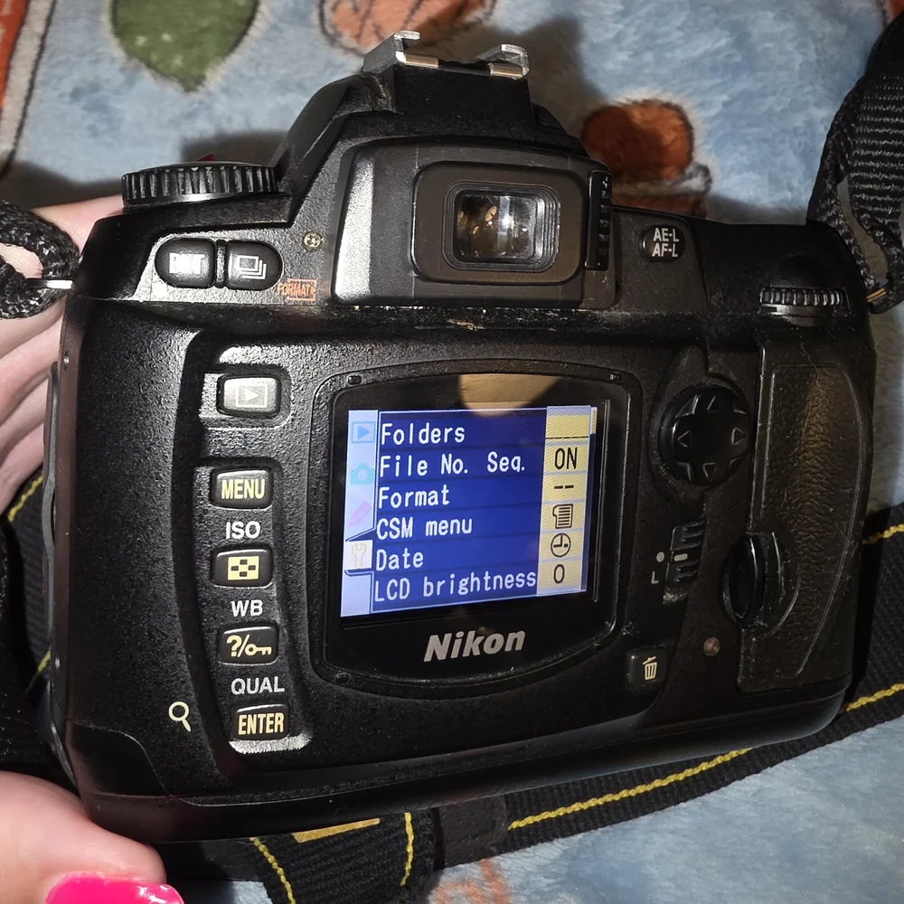 Nikon d70 bold